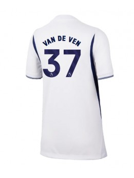 Ženski Nogometna dresi replika Tottenham Hotspur Micky van de Ven #37 Domači 2026-27 Kratek rokav Ženski Nogometna dresi replika Tottenham Hotspur Micky van de Ven #37 Domači 2026-27 Kratek rokav